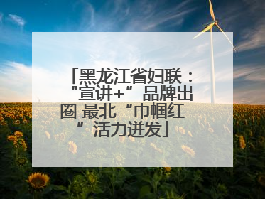 黑龙江省妇联：“宣讲+”品牌出圈 最北“巾帼红”活力迸发